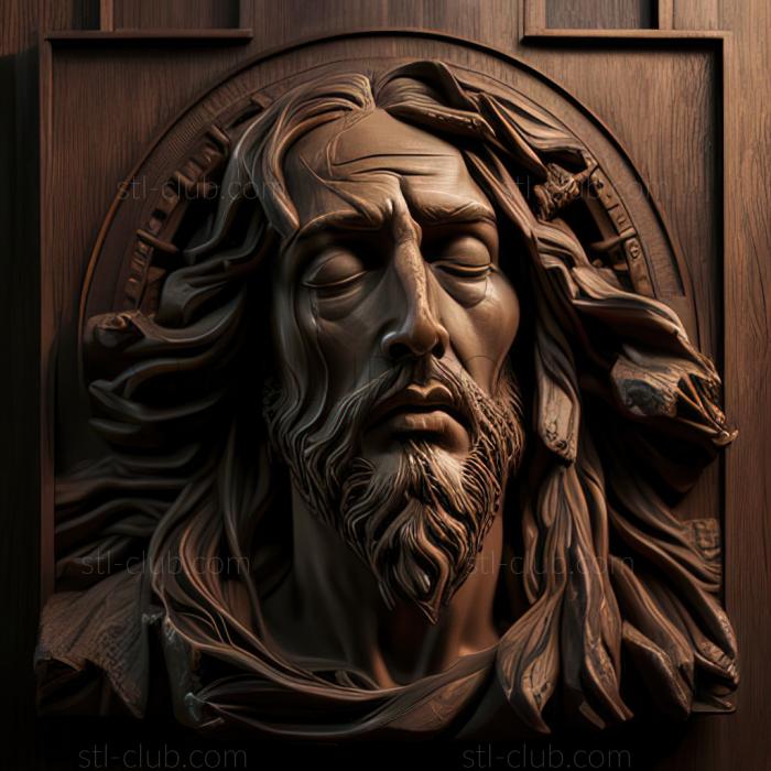 3D model st jesus (STL)